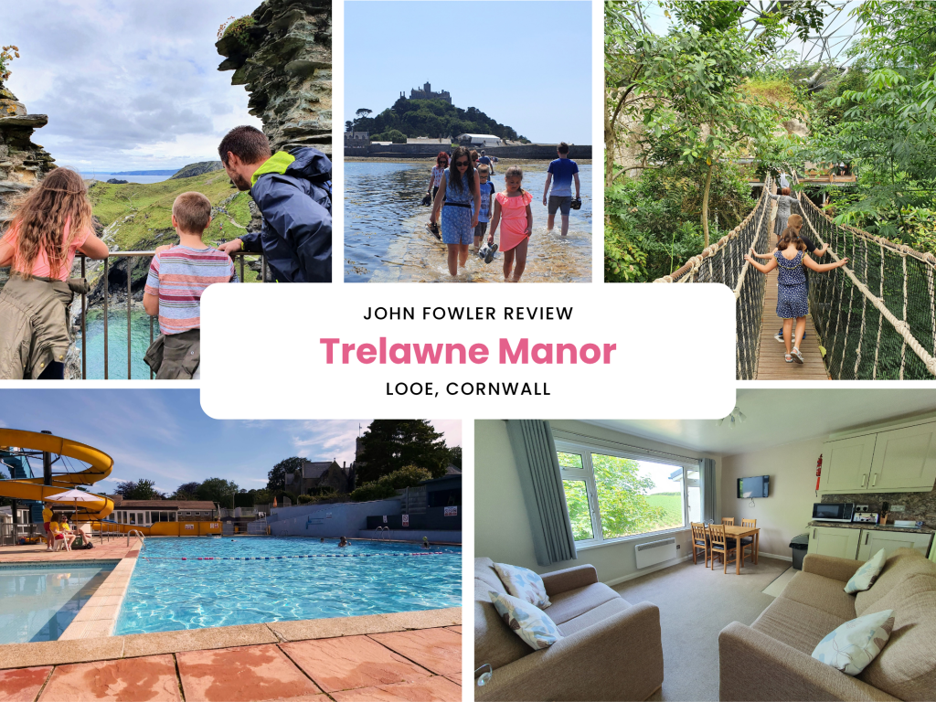 John Fowler Trelawne Manor Review, Cornwall, frugal mum travel guide