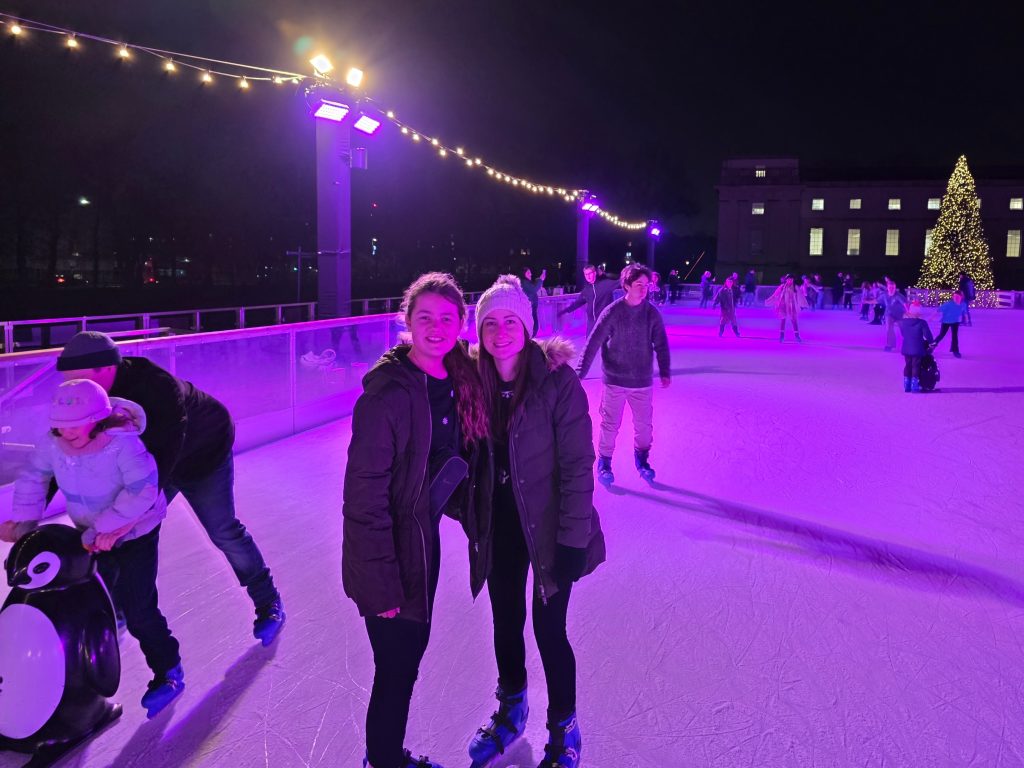 Day out with the kids, Queen's House Ice Rink Greenwich, London Christmas Ice Skating Review, Frugal mum photo