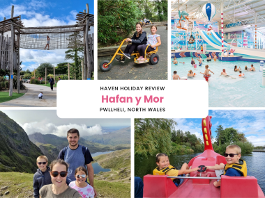 Haven Holiday Review, Hafan y Mor, Pwllheli, North Wales, frugal mum travel guide