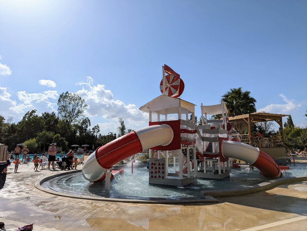 La Chapelle, Argeles sur mer, South of France, waterslides, flumes, Eurocamp holiday, frugal mum review, photo