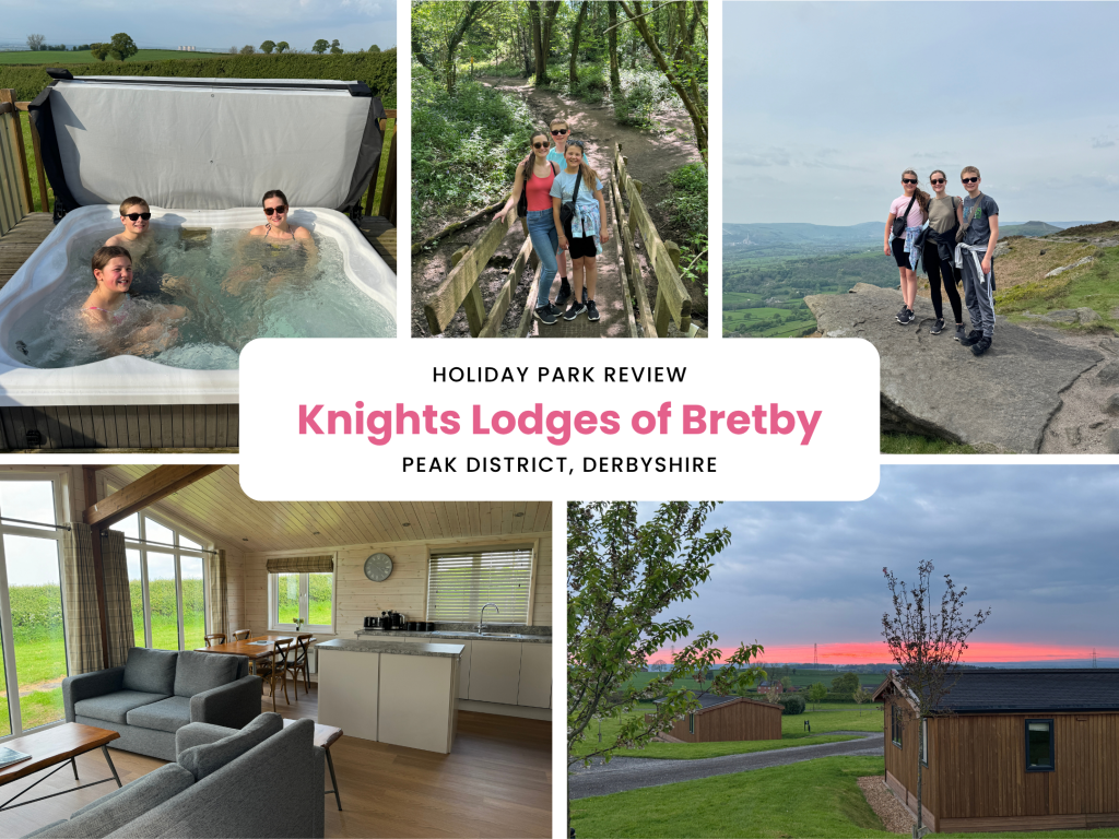 knights lodges, bretby, derbyshire review, frugal fum family holiday, uk staycation