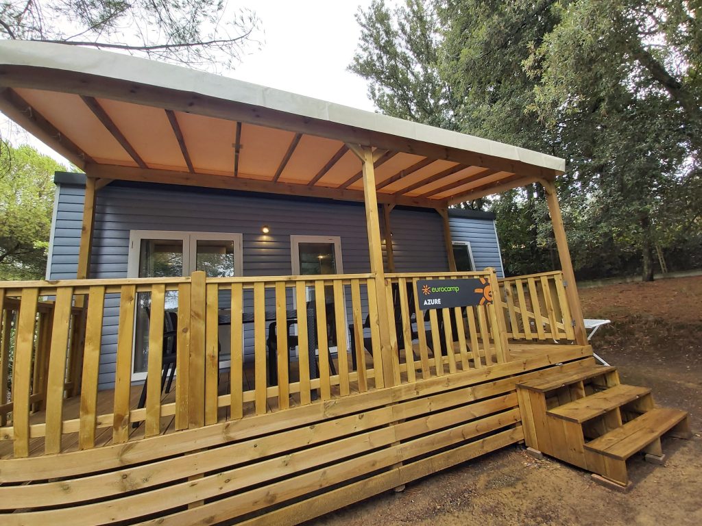 Camping Valle Gaia, Eurocamp Holiday, Tuscany, Italy, Azure Premium mobile home accommodation, frugal mum review photo