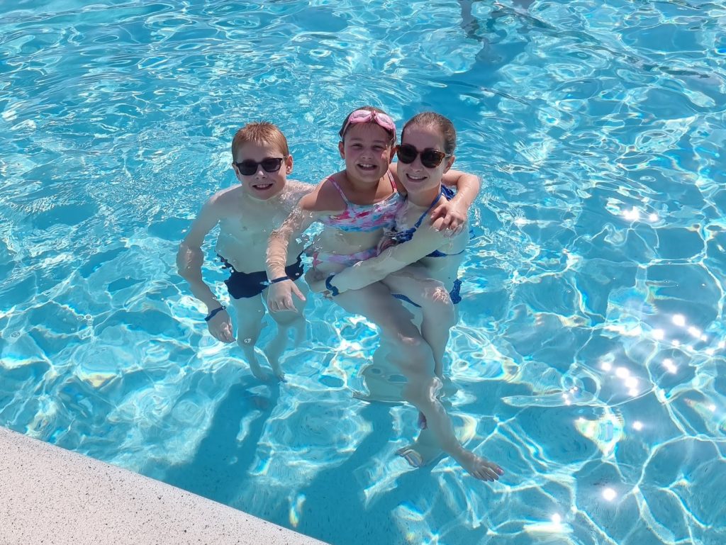 La Chapelle, Argeles sur mur, South of France, frugal mum, children in swimming pool, Eurocamp holiday, review, photo