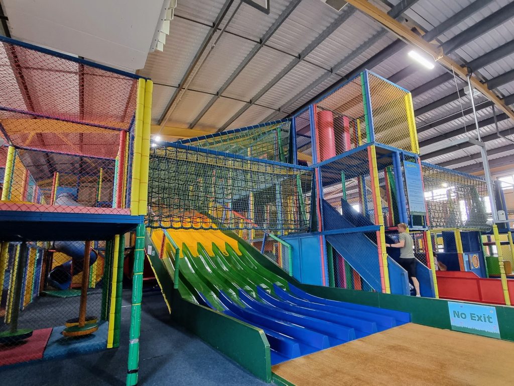 Somerset, Puxton Adventure Park review, frugal mum guide, photo of soft play