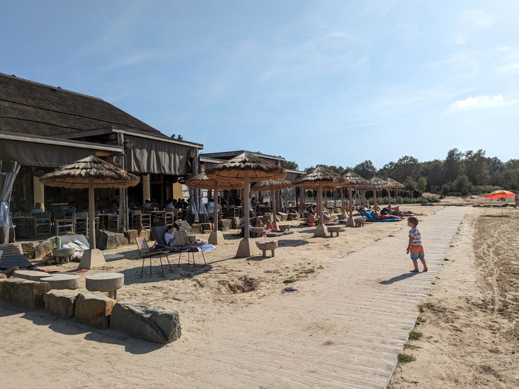 Lake Resort Beekse Bergen, Eurocamp holiday review, the Netherlands, lake and beach, frugal mum photo