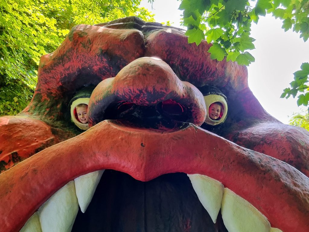 Blackgang Chine, rides, isle of wight, kids, theme park review, frugal mum children photo