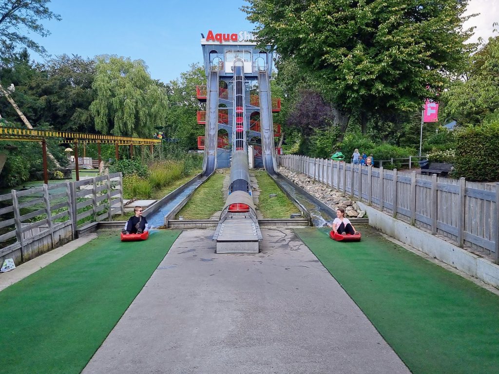 Duinrell Theme Park Resort, Eurocamp holiday review, the Netherlands, frugal mum children on attraction, photo