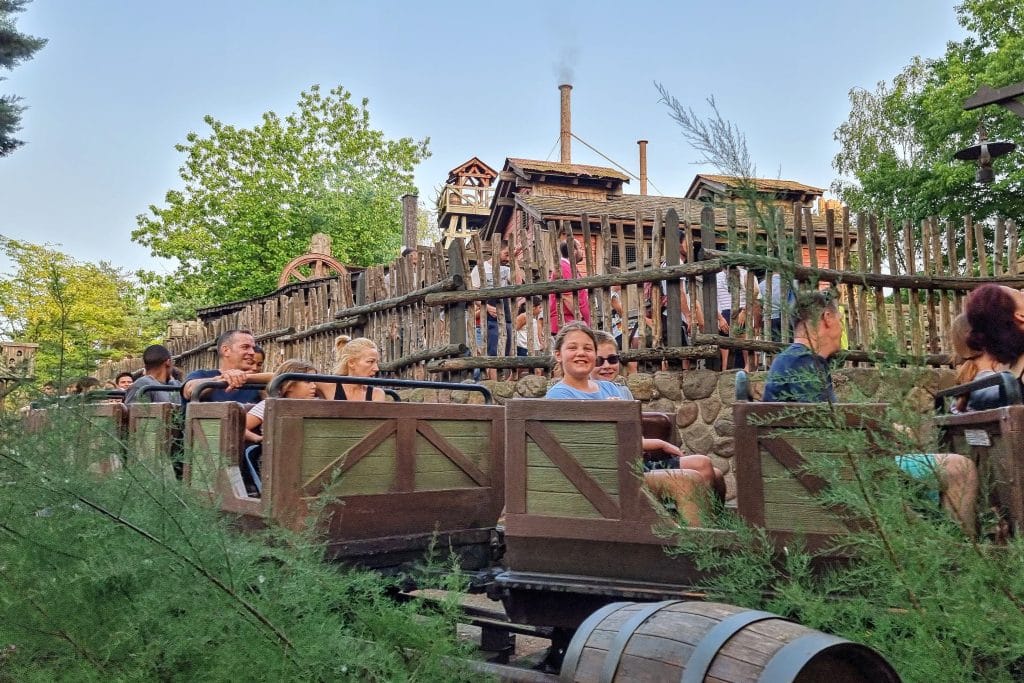 Efteling vs Disneyland Paris Which is Better for Families, frugal mum guide, photo of rollercoaster at disneyland paris
