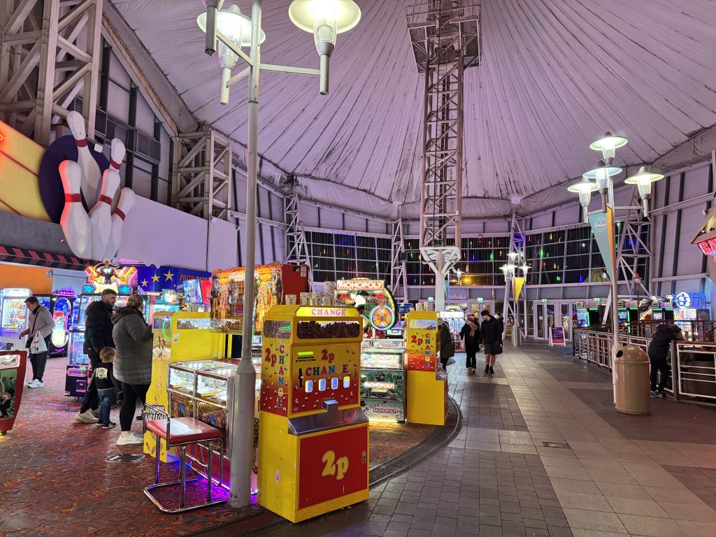 The Ultimate Butlins Bognor Regis frugal mum Holiday Guide, Review, photo of skyline arcades