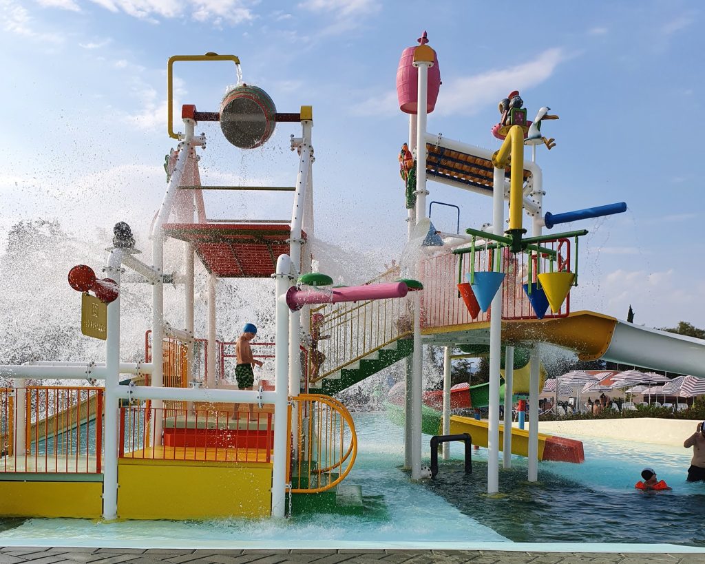 why eurocamp to travel in europe with kids, frugal mum guide, photo of cisano san vito pool