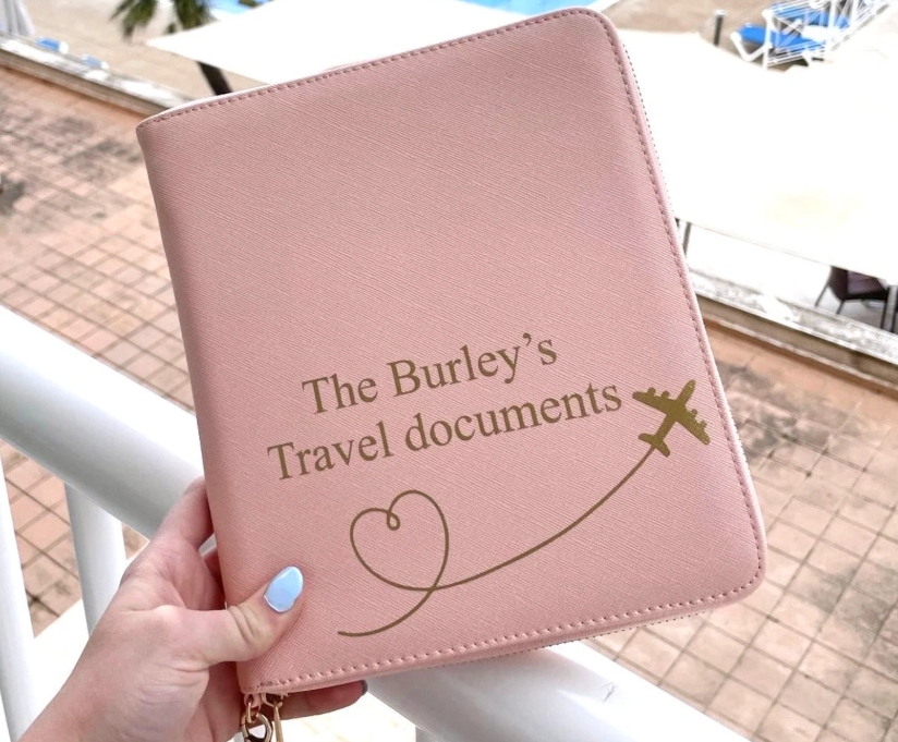 Etsy Gift Guide ideas, travel presents, woman, man, him, her, families, travel organiser