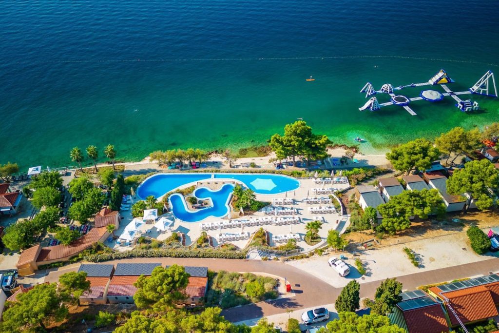 The best Eurocamp family holidays for a city break in Europe, frugal mum travel guide, photo of Amadria Park Camping Trogir, near split, croatia