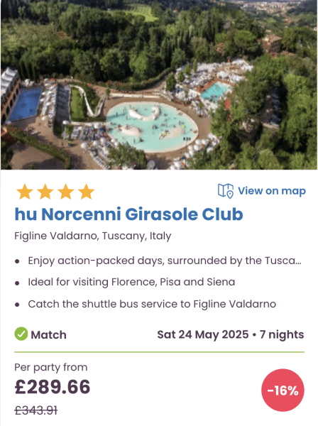 The best Eurocamp boxing day / January sale family holiday deals, hu norcenni girasole, italy
