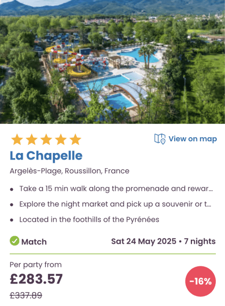 The best Eurocamp boxing day / January sale family holiday deals, la chapelle, france
