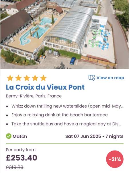 The best Eurocamp boxing day / January sale family holiday deals, le croix du vieux pont, france