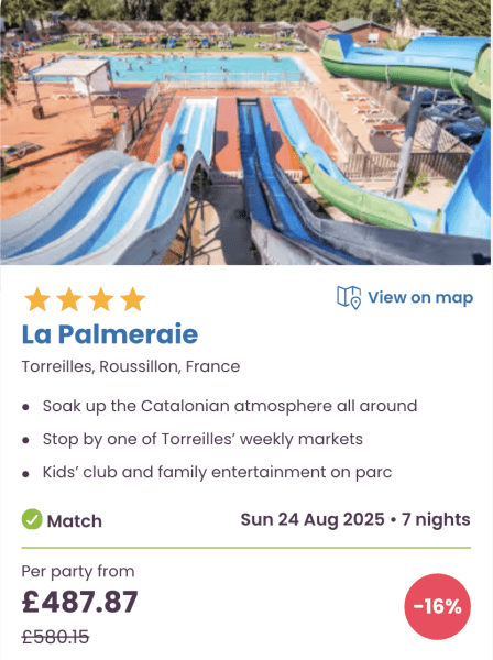 The best Eurocamp boxing day / January sale family holiday deals, la palmeraie, france