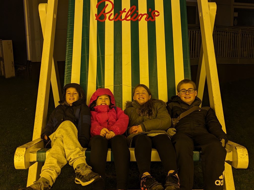 The Ultimate Butlins Bognor Regis frugal mum Holiday Guide, Review, photo on big chair