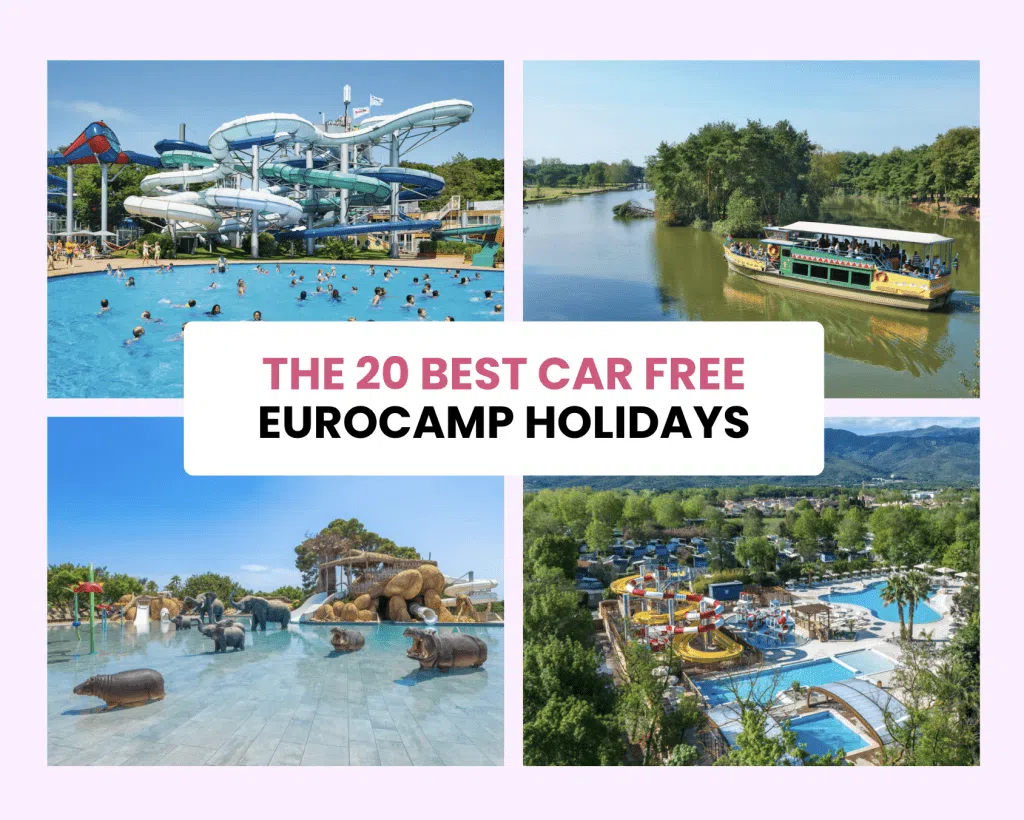 The 20 best Eurocamp sites close to an airport, car free Eurocamp holidays