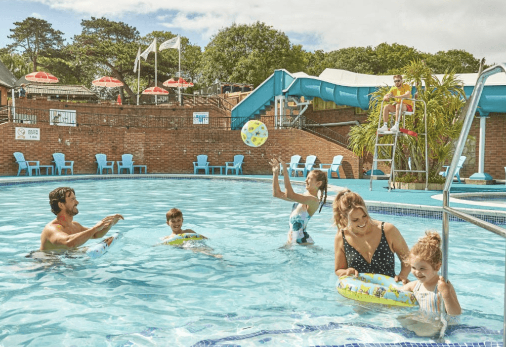 The best UK staycation family holiday parks with hot tubs, frugal mum travel guide, photo of parkdean resorts Lower Hyde, Isle of Wight