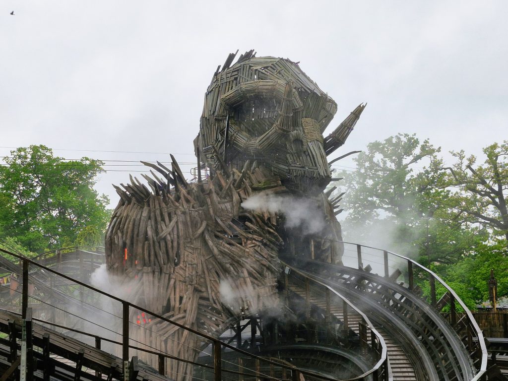 Alton Towers with kids, the ultimate theme park and hotel guide, frugal mum photo of wicker man