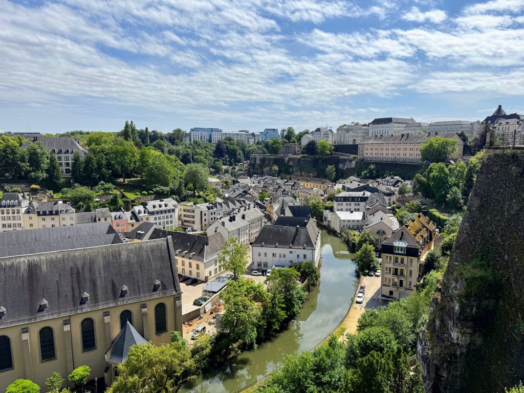 frugal mum luxembourg city photo of view on wenzel circular walking route, 10 reasons why you should visit Luxembourg with kids
