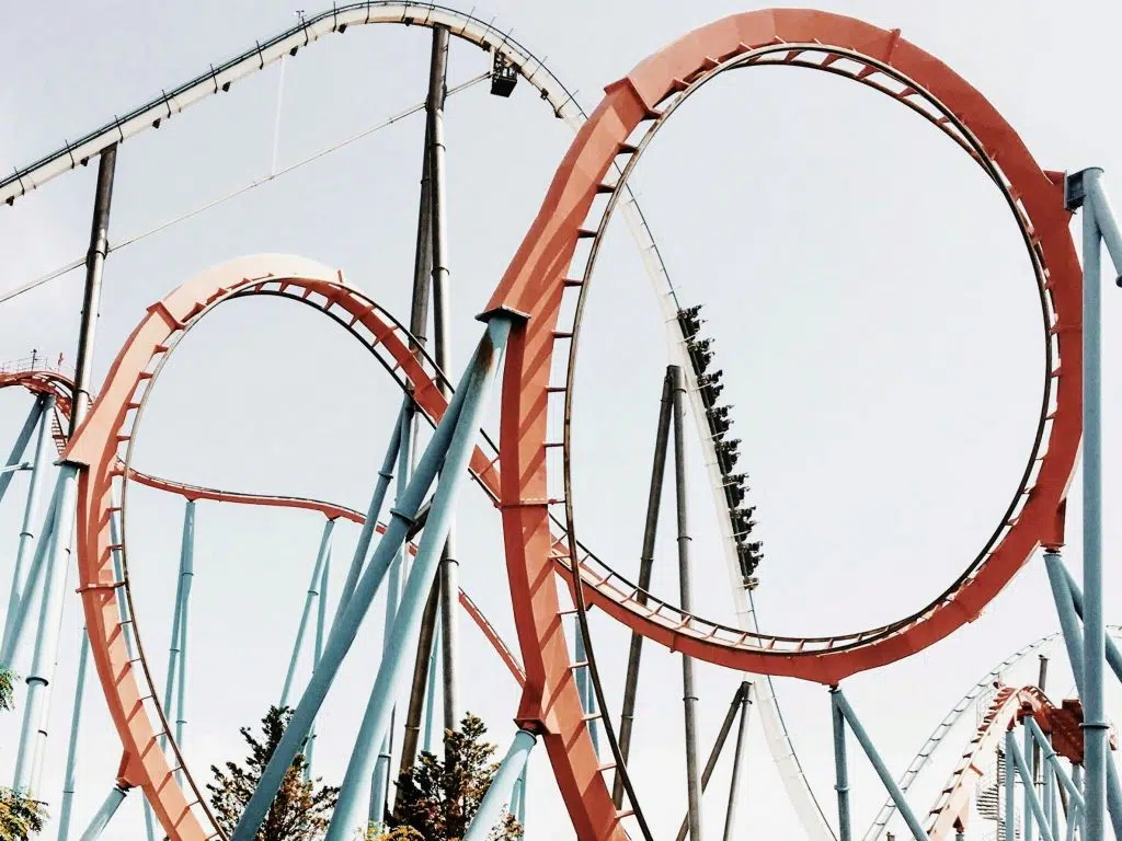 Salou family holiday itinerary, the best things to see and do with kids, frugal mum travel guide, photo of portaventura rollercoaster