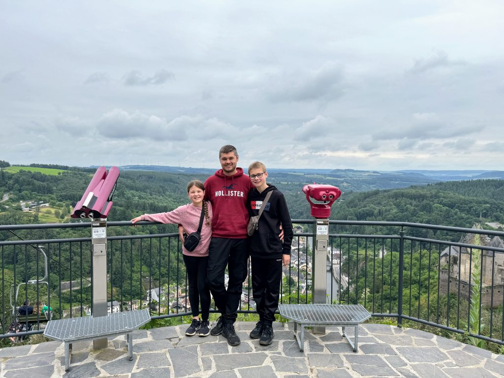 Eurocamp Holiday Review, Birkelt Village Campsite, Larochette, Luxembourg, frugal mum photo vianden chairlift