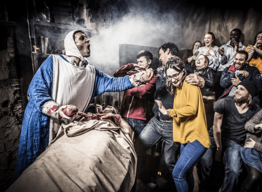 UK days out with the Kids, February half-term 2025 discounts, frugal mum guide, london dungeons photo merlin