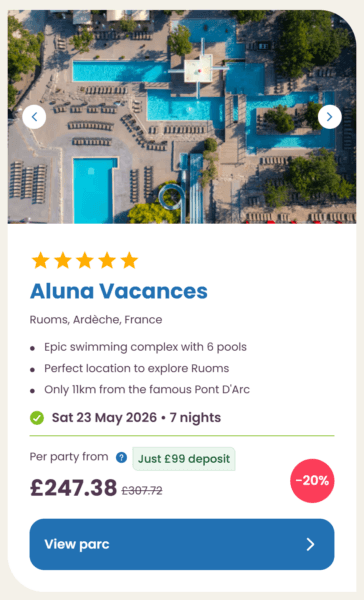 Eurocamp 2026 may half term school holiday deals, frugal mum travel guide, photo of aluna vacances, france