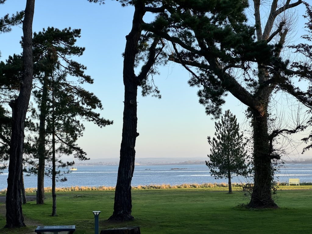 Warner Hotel Review, Sinah Warren, Hayling Island, UK, frugal mum review, photo of view of coast and grounds