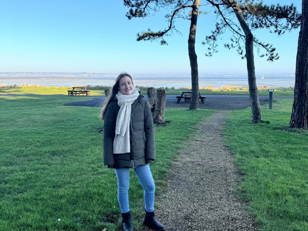 Warner Hotel Review, Sinah Warren, Hayling Island, UK, frugal mum review, photo of natalie and view