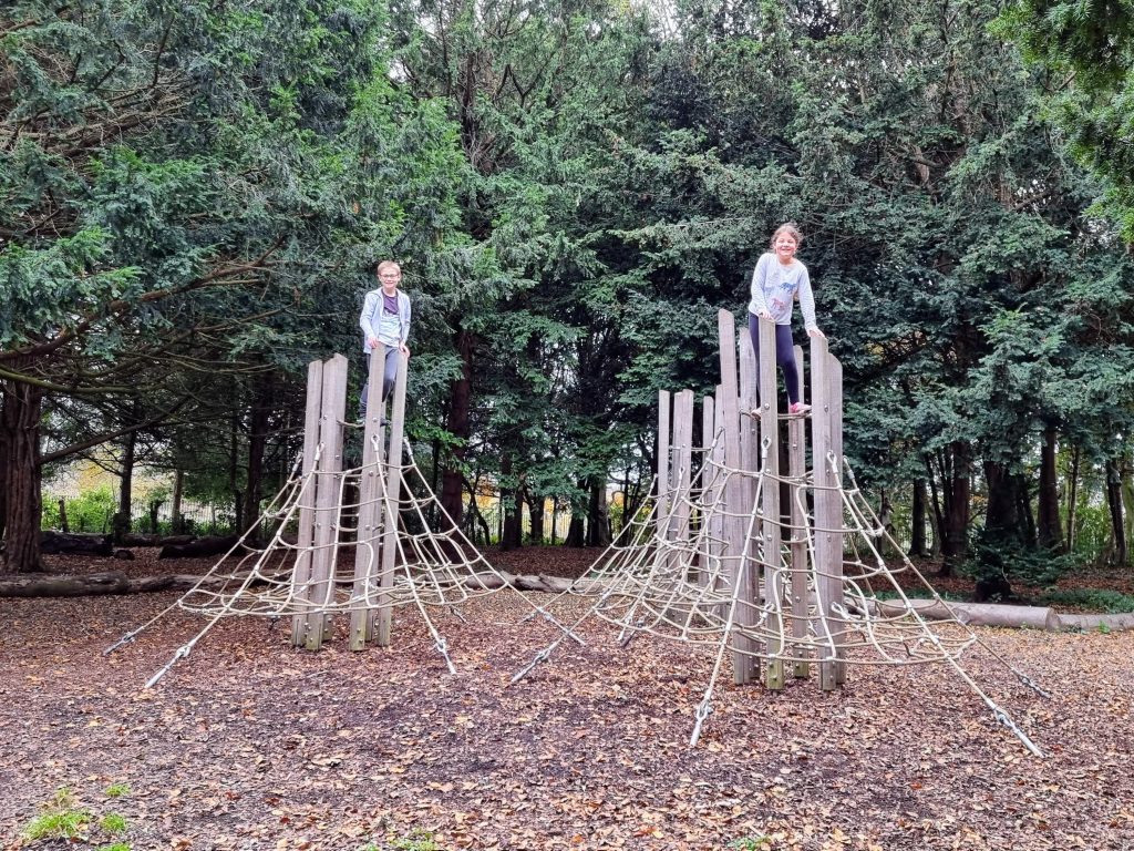 English Heritage, Visiting Walmer Castle with kids, a fun family day out guide, frugal mum photo of play area