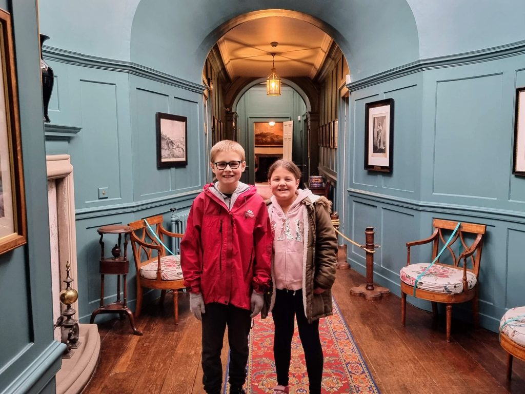 English Heritage, Visiting Walmer Castle with kids, a fun family day out guide, frugal mum photo of inside castle