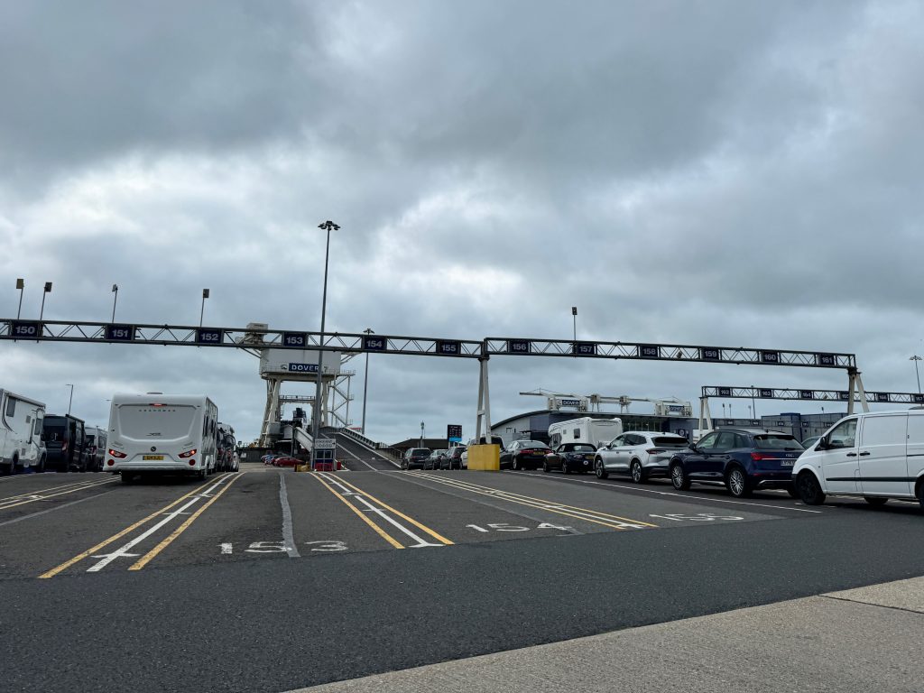 The Ultimate UK to France - Dover to Calais - ferry guide, frugal mum travel guide, photo of dover port terminal