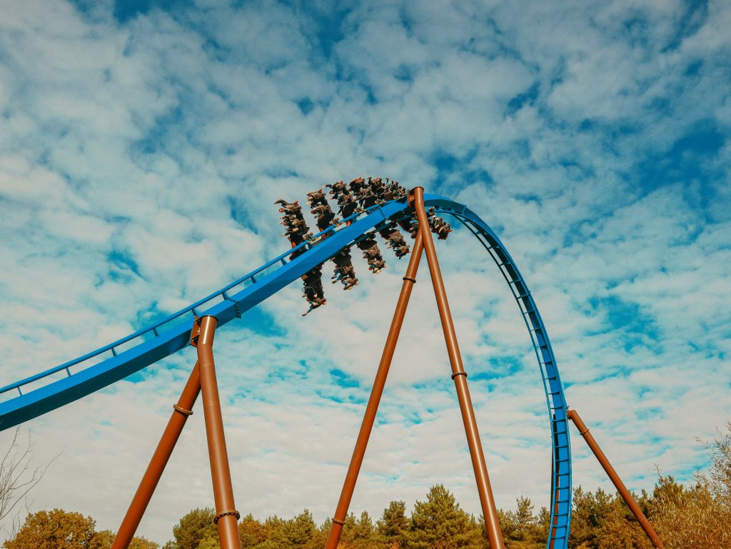 Netherlands family holiday itinerary, the 10 best things to do with kids, days out, frugal mum travel guide, photo of toverland rollercoaster