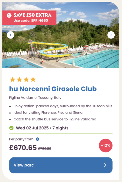 Eurocamp July, August and September summer holiday deals, frugal mum guide, hu norcenni girasole club italy