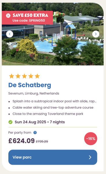 Eurocamp July, August and September summer holiday deals, frugal mum guide, de schatberg