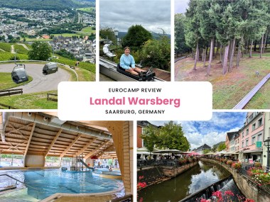 Eurocamp Holiday Review: Landal Warsberg Campsite, Saarburg, Rhineland-Palatinate, Germany, frugal mum