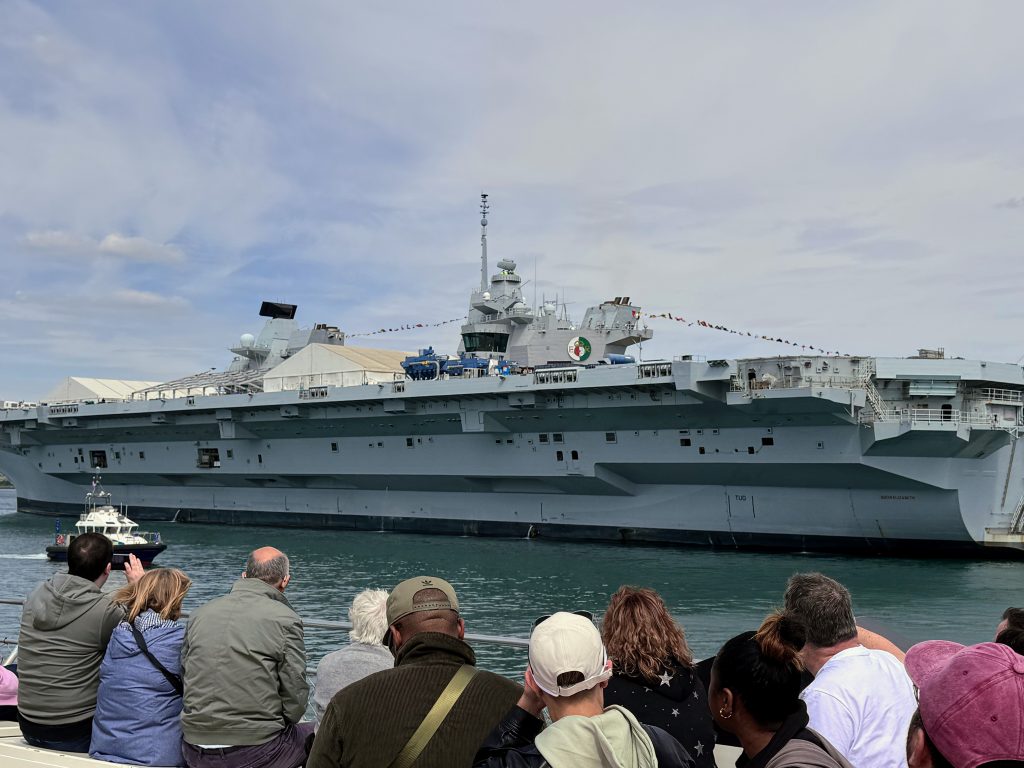 Portsmouth Historic Dockyard with Kids, the ultimate family guide from frugal mum, photo of portsmouth harbour navy ship