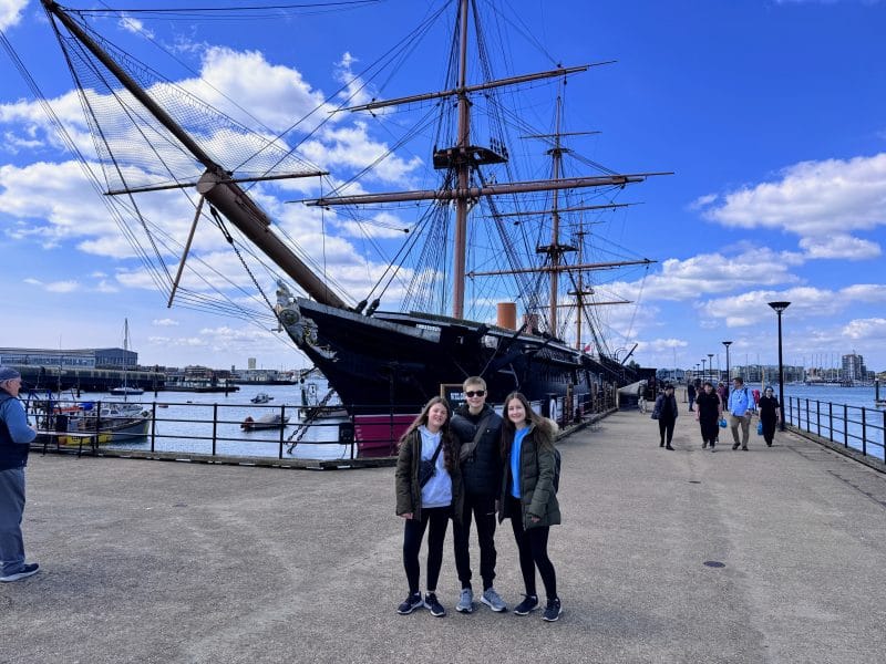 Portsmouth Historic Dockyard with Kids - the ultimate family guide, frugal mum travel guide