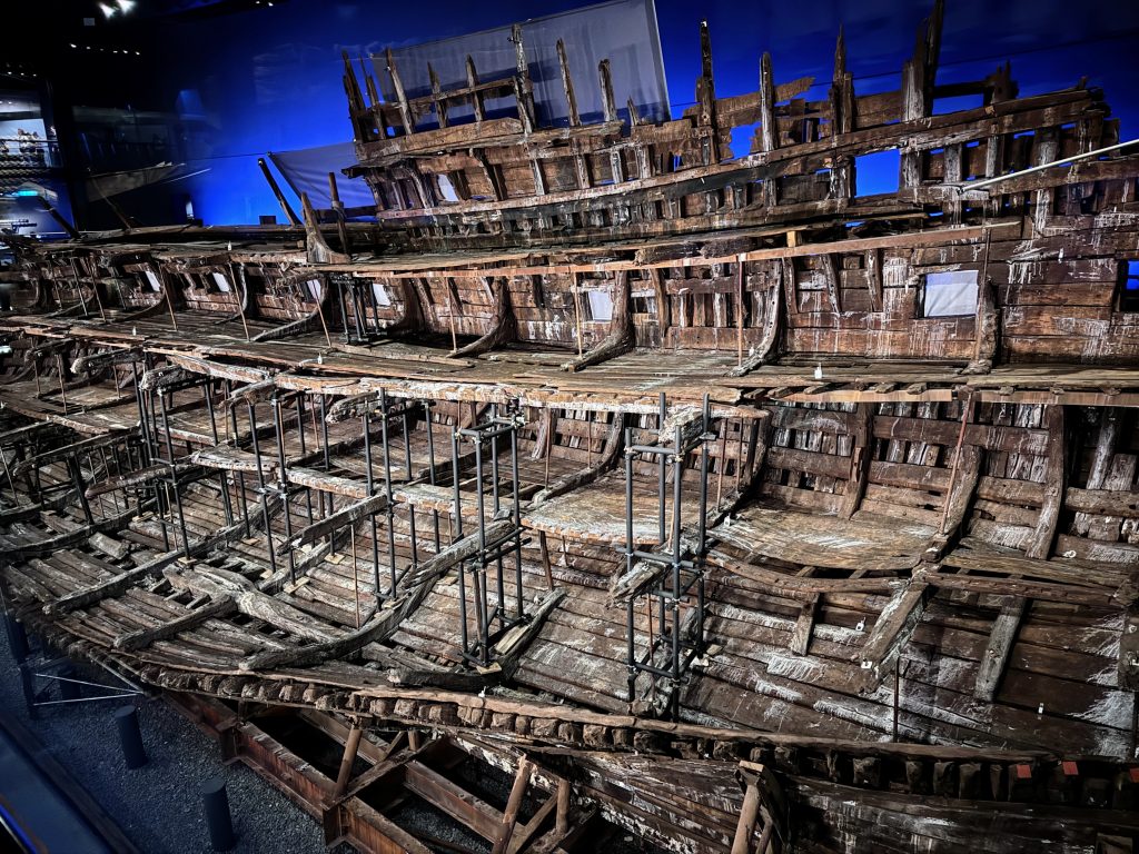 Portsmouth Historic Dockyard with Kids, the ultimate family guide from frugal mum, photo of mary rose ship