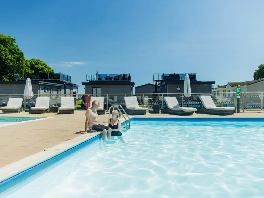 Dorset with Kids, The best family-friendly holiday parks, frugal mum guide, photo of sandhills holiday park, park holidays UK