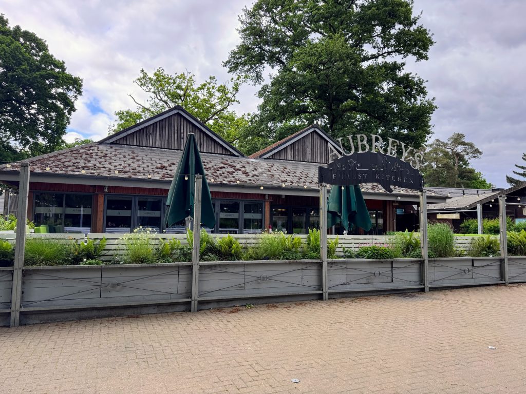 New Forest with Kids, Away Resorts Sandy Balls Holiday Village Park Review, frugal mum guide, photo of restaurant