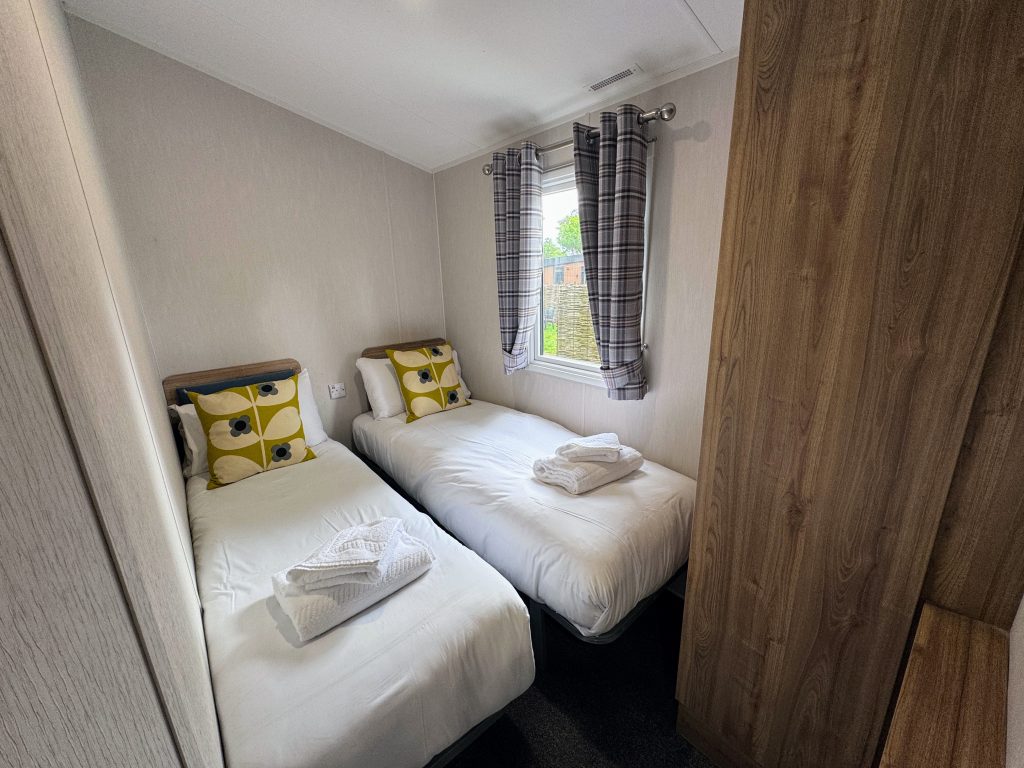 New Forest with Kids, Away Resorts Sandy Balls Holiday Park Review, frugal mum guide, photo of luxury caravan