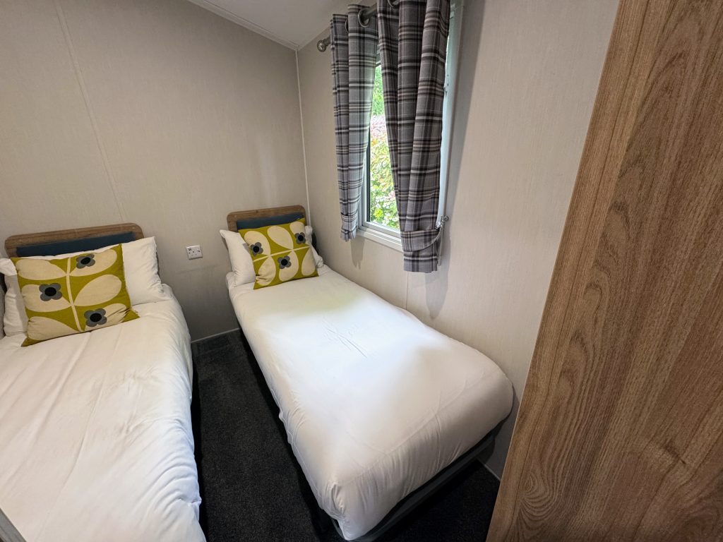 New Forest with Kids, Away Resorts Sandy Balls Holiday Village Park Review, frugal mum guide, photo of luxury caravan