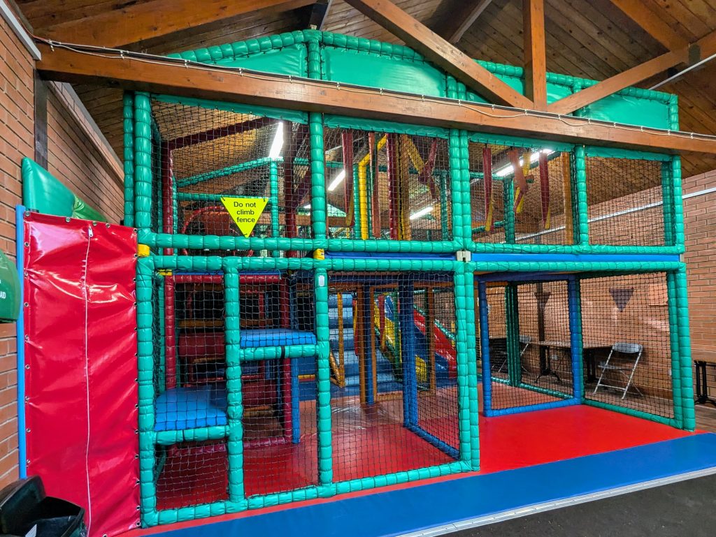 New Forest with Kids, Away Resorts Sandy Balls Holiday Village Park Review, frugal mum guide, photo of soft play