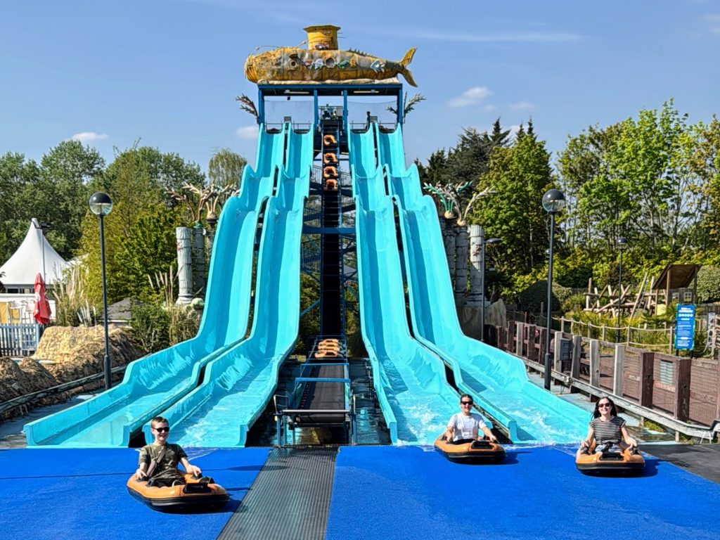Thorpe Park with kids - the ultimate theme park and hotel guide, frugal mum guide, photo of water slides