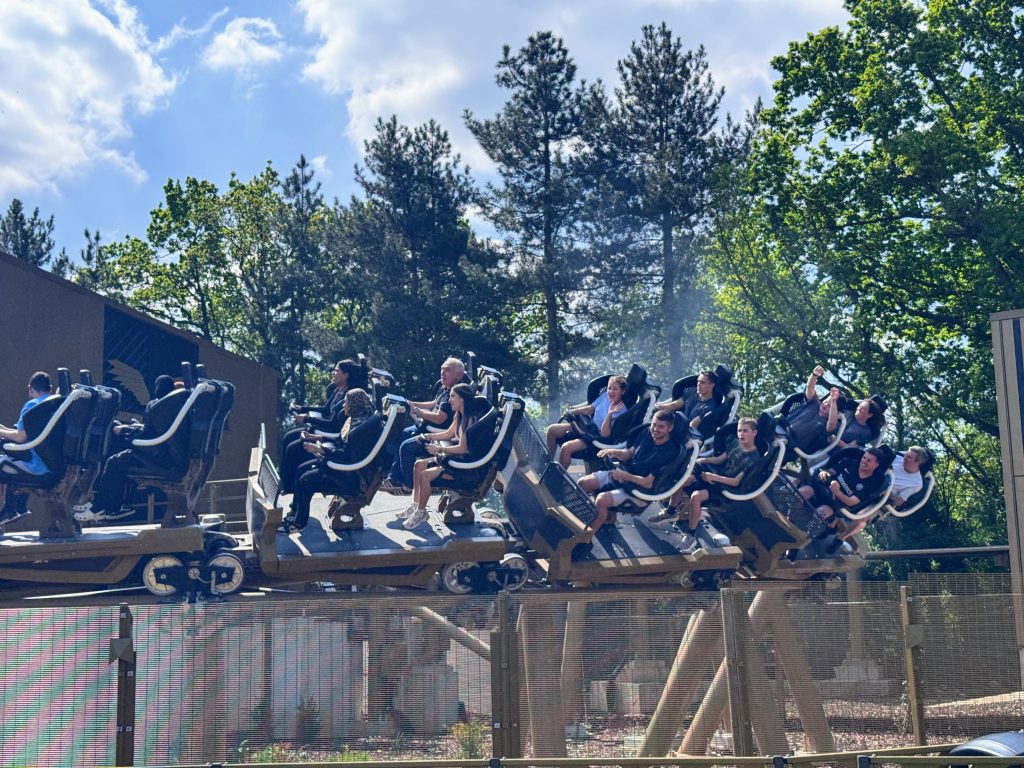 Thorpe Park with kids - the ultimate theme park and hotel guide, frugal mum guide, photo of hyperia