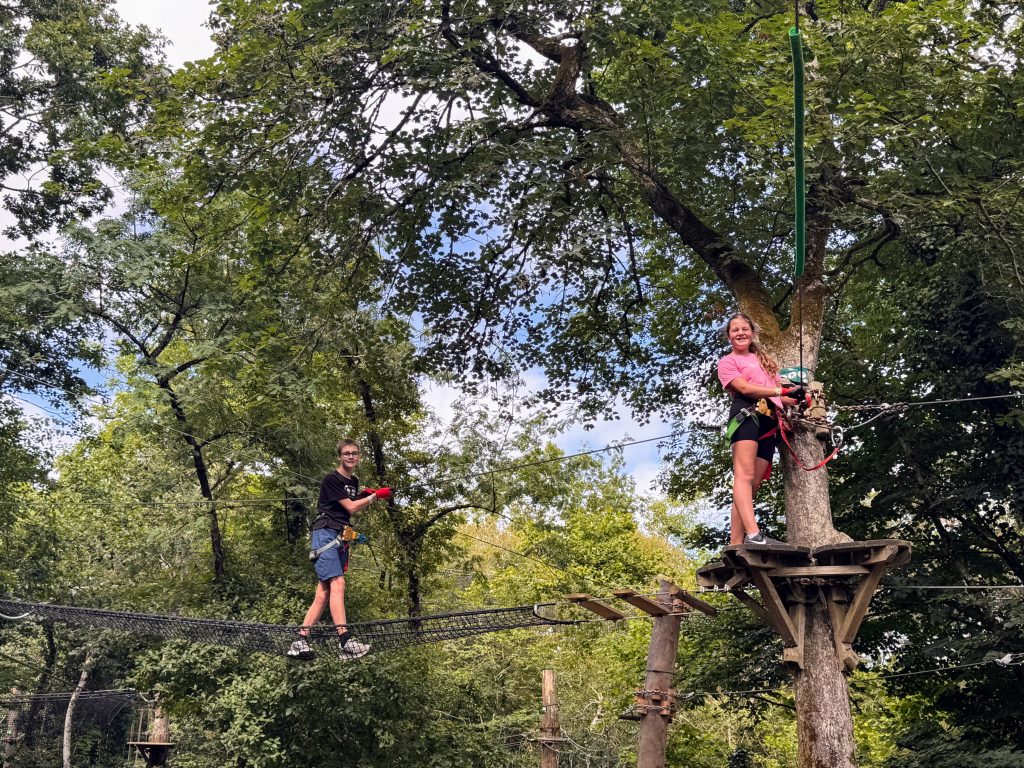 Eurocamp Holiday Review, Le Pin Parasol, Vendée, France, frugal mum travel guide, photo of le grand defi