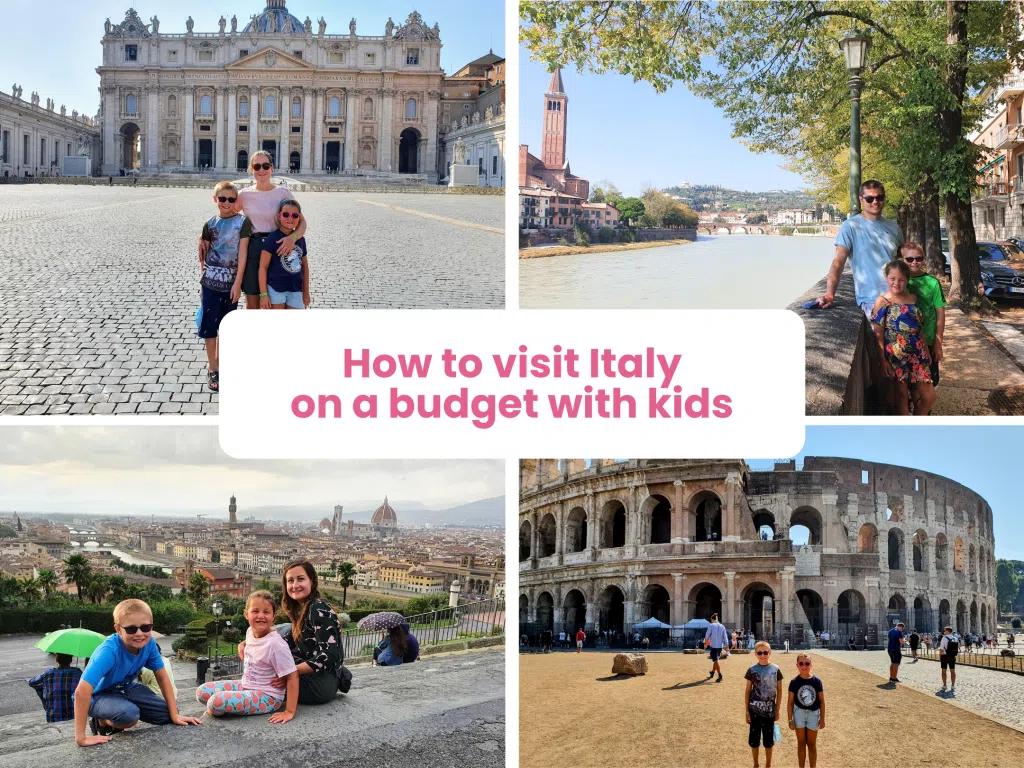 visit italy on a budget with kids, eurocamp road trip, family holiday, europe, frugal mum itinerary and spending guide